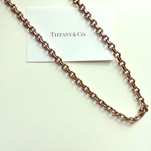 Authentic Tiffany & Co doughnut necklace